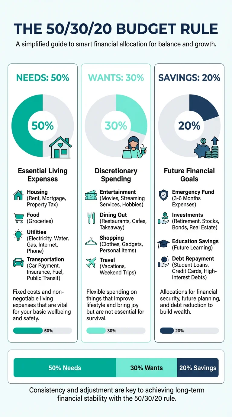 The 50/30/20 Budget Rule