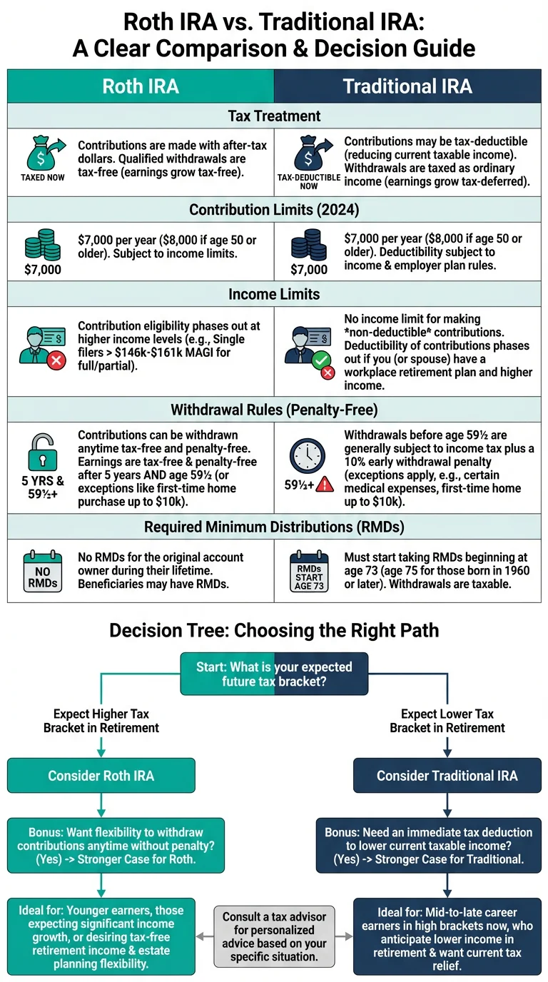 Roth IRA vs Traditional IRA